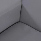 Capa de Sofá de Canto Spandex - Cinza Claro