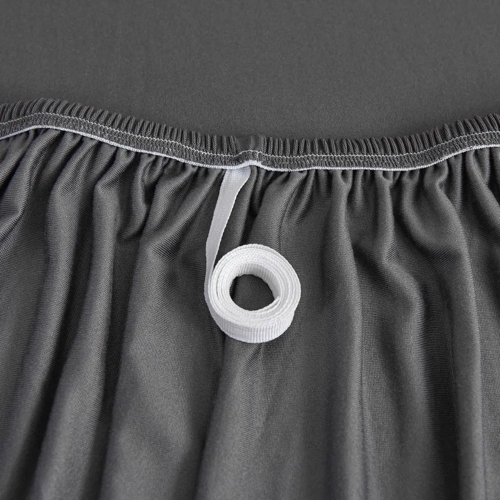Capa de Sofá de Canto Spandex Special  - Cinza Escuro
