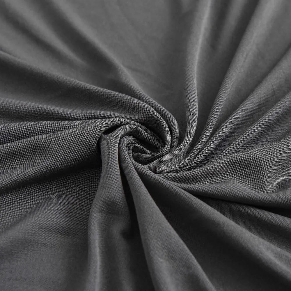 Capa de Sofá de Canto Spandex Special  - Cinza Escuro