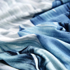 Capa de Sofá Spandex - Folha Azul