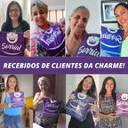 Capa de Sofá de Canto Spandex - Creme